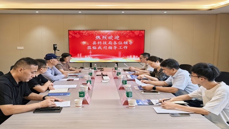 市科技局局长王蕾走访调研重点企业宣讲高研院惠企政策